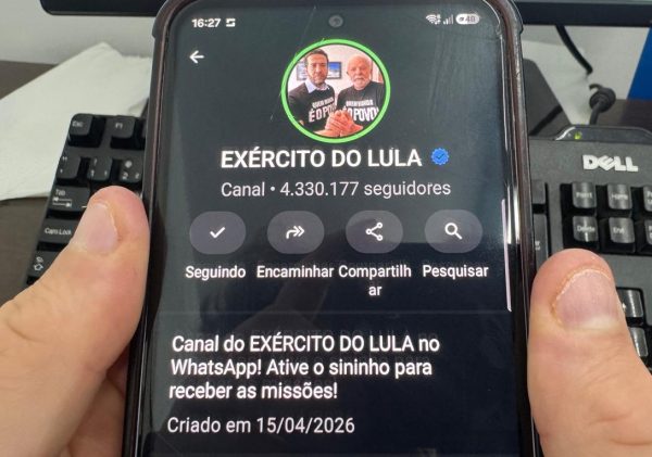 Canal ‘Exército do Lula’ volta ao ar após registro no TSE