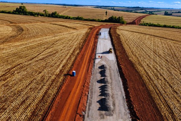 Obra entre Cafelândia e Tupãssi chega a 25% e ganha novas pontes