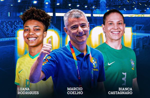 Stein Cascavel tem técnico e duas atletas convocados para a Seleção Brasileira de Futsal