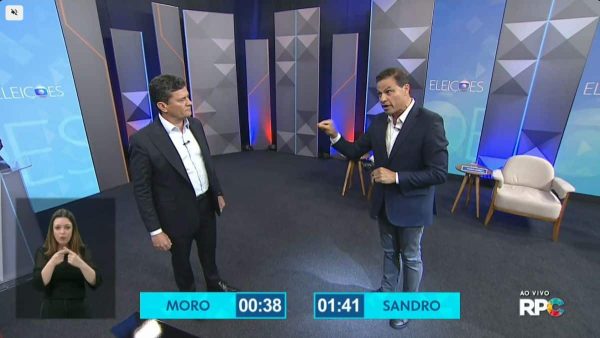 Campanha de Sandro Alex é multada em R$ 118,9 mil por propaganda contra Moro