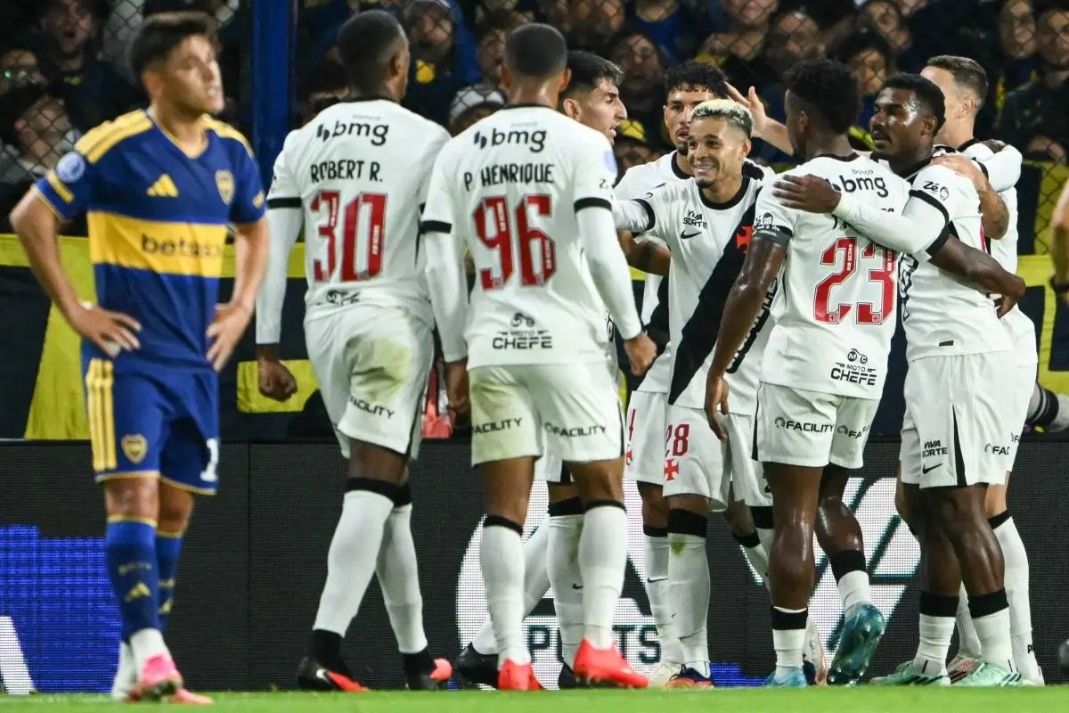 O Vasco venceu o Boca pela 'Sula'