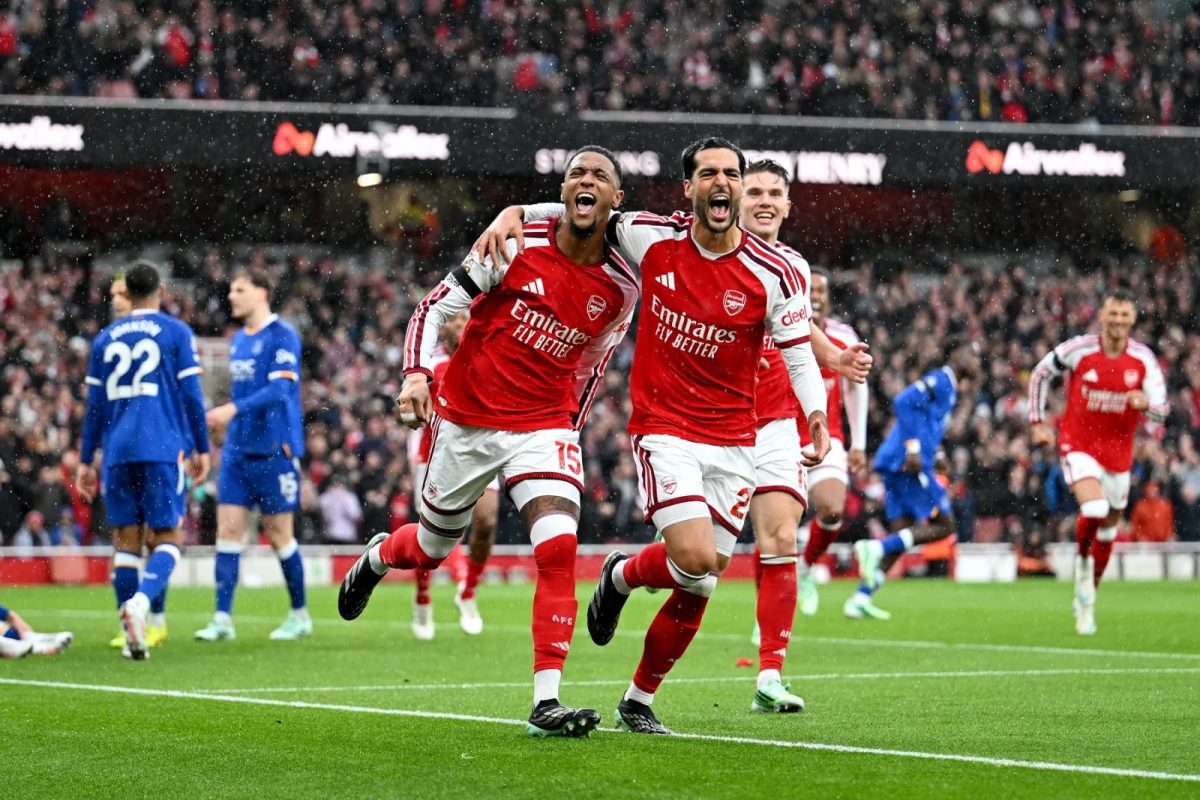 Arsenal venceu o Everton, por 2 a 0