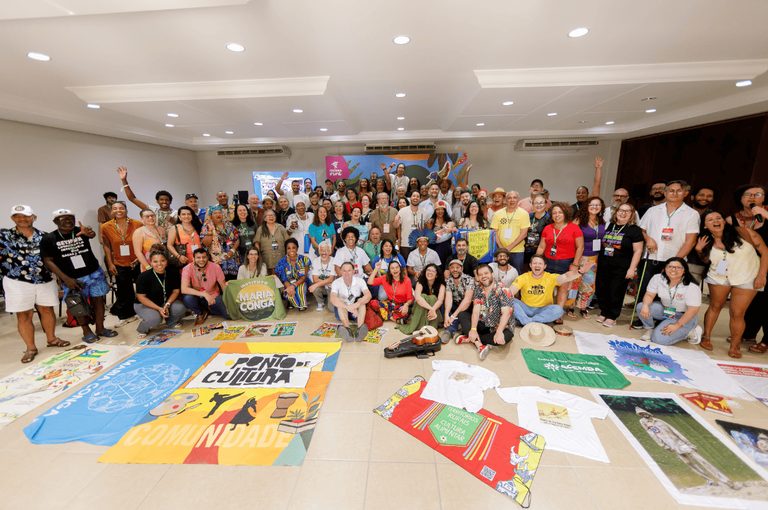 Representantes de Pontões de Cultura de diferentes regiões do Brasil participam de encontro nacional no Espírito Santo; novo edital federal destina R$ 7,8 milhões ao fortalecimento da rede Cultura Viva. 