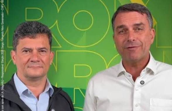 Paraná se mobiliza por Flávio Bolsonaro em jantar suprapartidário com Moro nesta terça em Curitiba