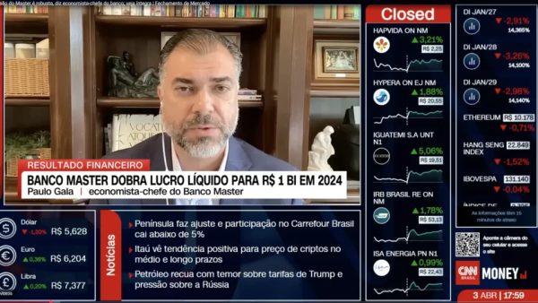 Banco Master pagava R$ 10 milhões por ano à CNN e tentou combinar perguntas de entrevista, revelam mensagens