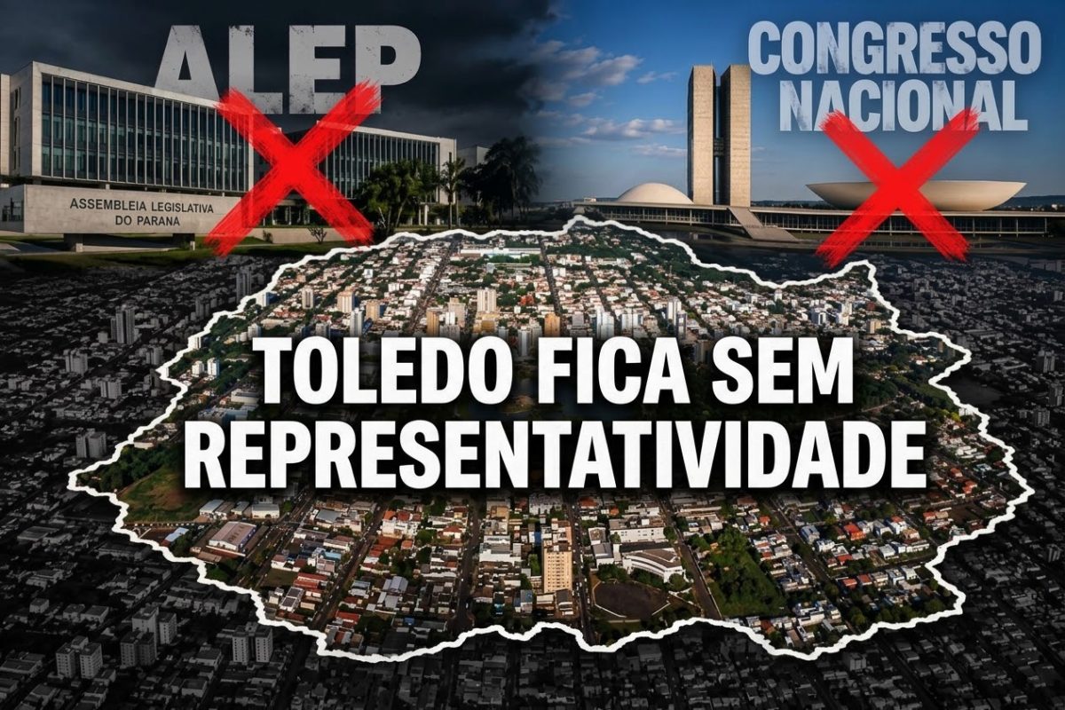 Toledo fica sem deputado eleito e chega à terceira eleição consecutiva sem representante na Alep