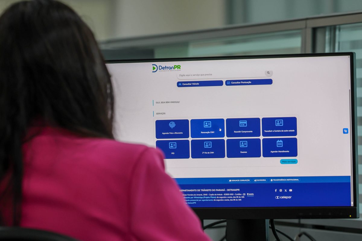 Detran-PR moderniza habilitação com serviços digitais e CNH Social