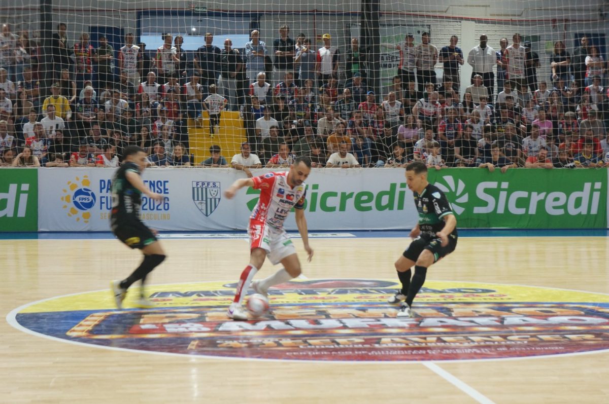 Cascavel Futsal e Marreco empataram em 2 a 2