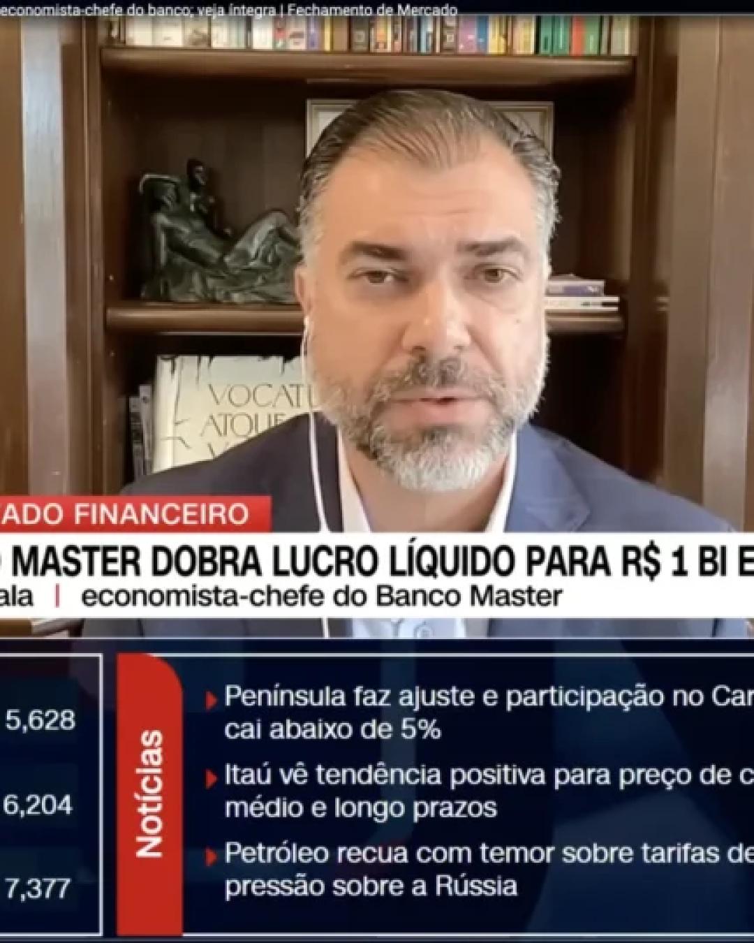 Banco Master pagava R$ 10 milhões por ano à CNN e tentou combinar perguntas de entrevista, revelam mensagens