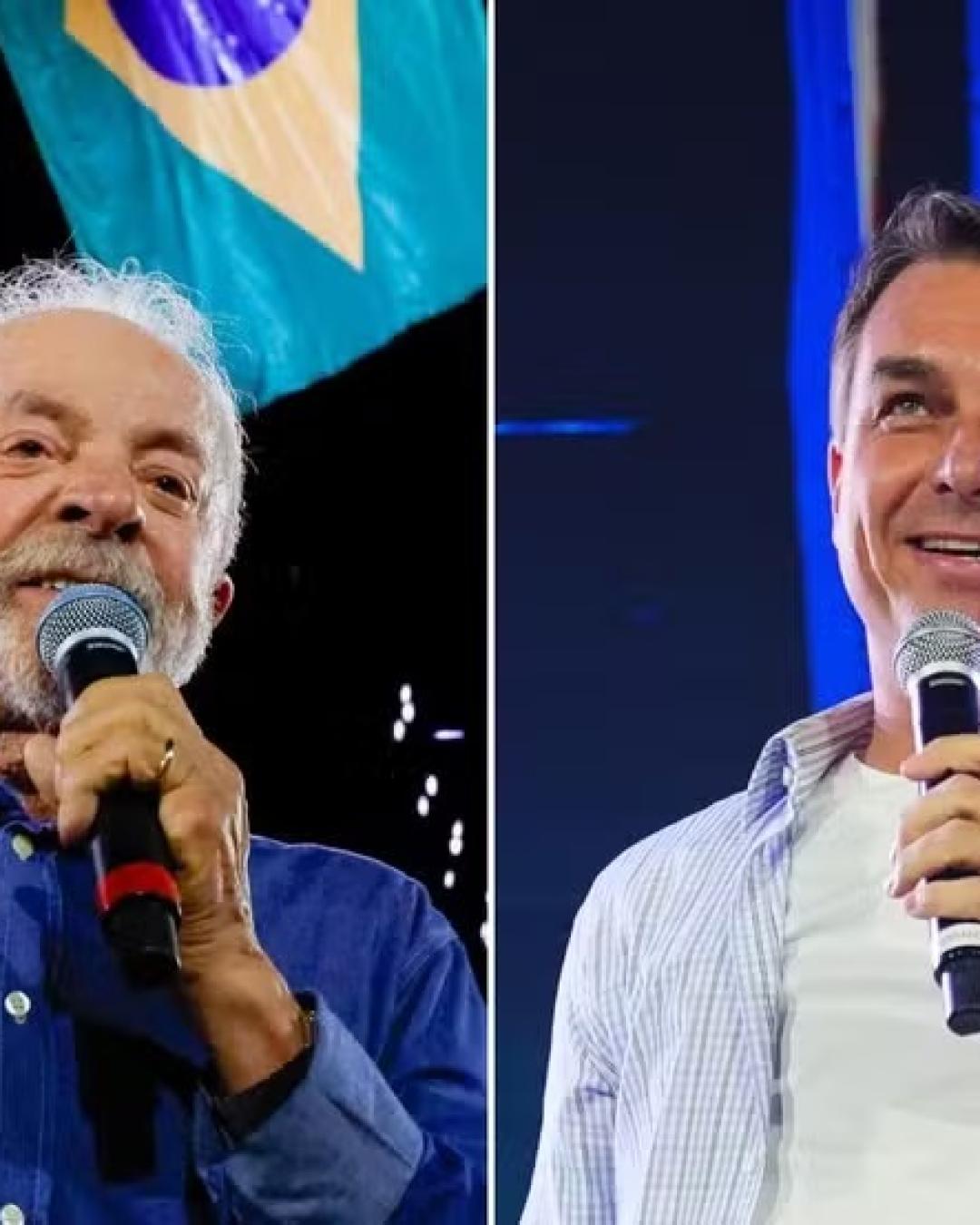 Pesquisa Datafolha: Flávio Bolsonaro e Lula empatam em 50% no 2º turno