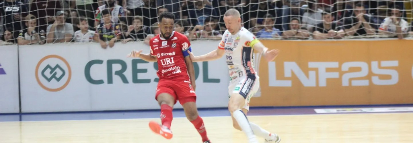 Cascavel Futsal faz o jogo de volta das quartas de final da Liga Nacional contra o Atlântico de Erechim