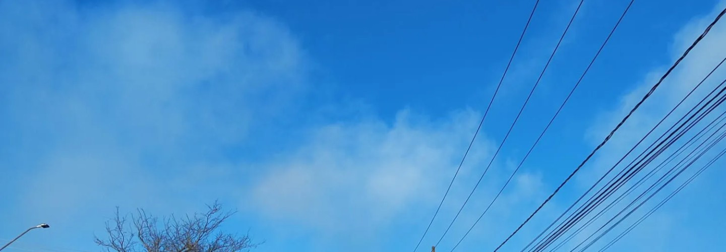 Cascavel tem terça-feira de sol firme e temperaturas amenas