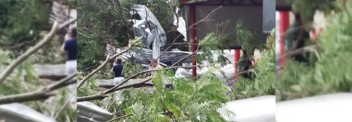 Governo do Paraná confirma cinco mortes após tornado em Rio Bonito do Iguaçu