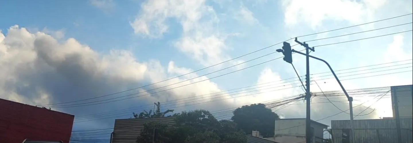 Sábado será de calor e chuva forte em Cascavel, alerta Simepar