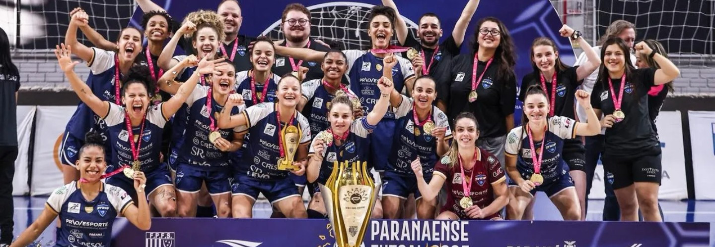 Stein Cascavel Futsal fatura o título de campeão do Paranaense Série Ouro pela quinta vez consecutiva